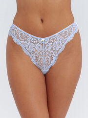 Emma lace brazilian knickers
