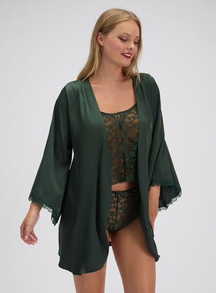 Veronique lace cami & robe set