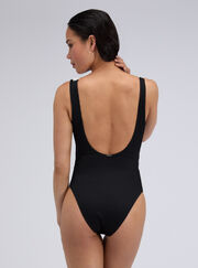 Mykonos ribbed flower swimsuit