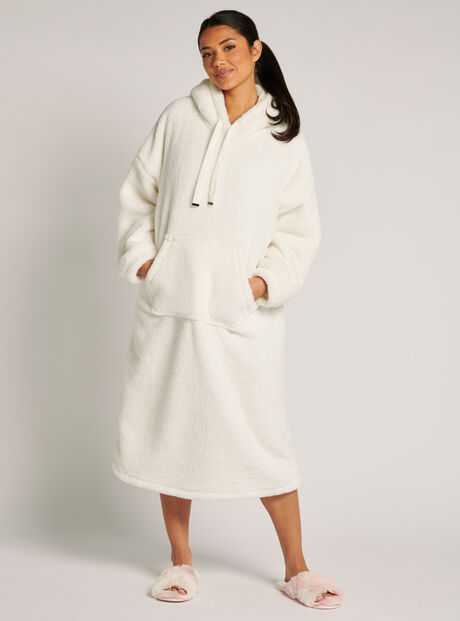 Fluffy oversized cosy hoodie