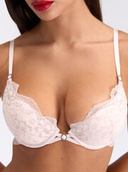Millie lace super push up plunge bra