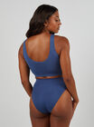 Contour seamless high leg briefs