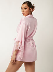 Liliana embroidered glamour robe