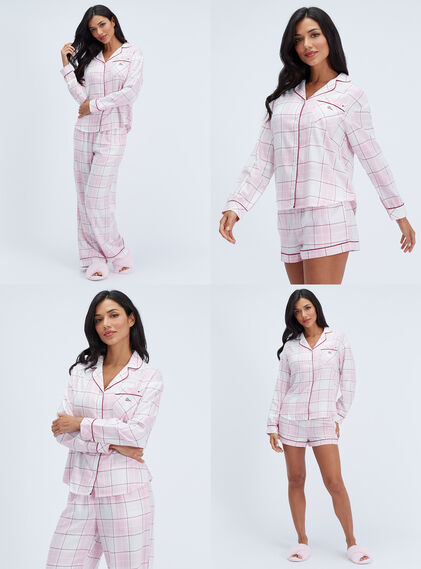 Somerville check woven mix & match set