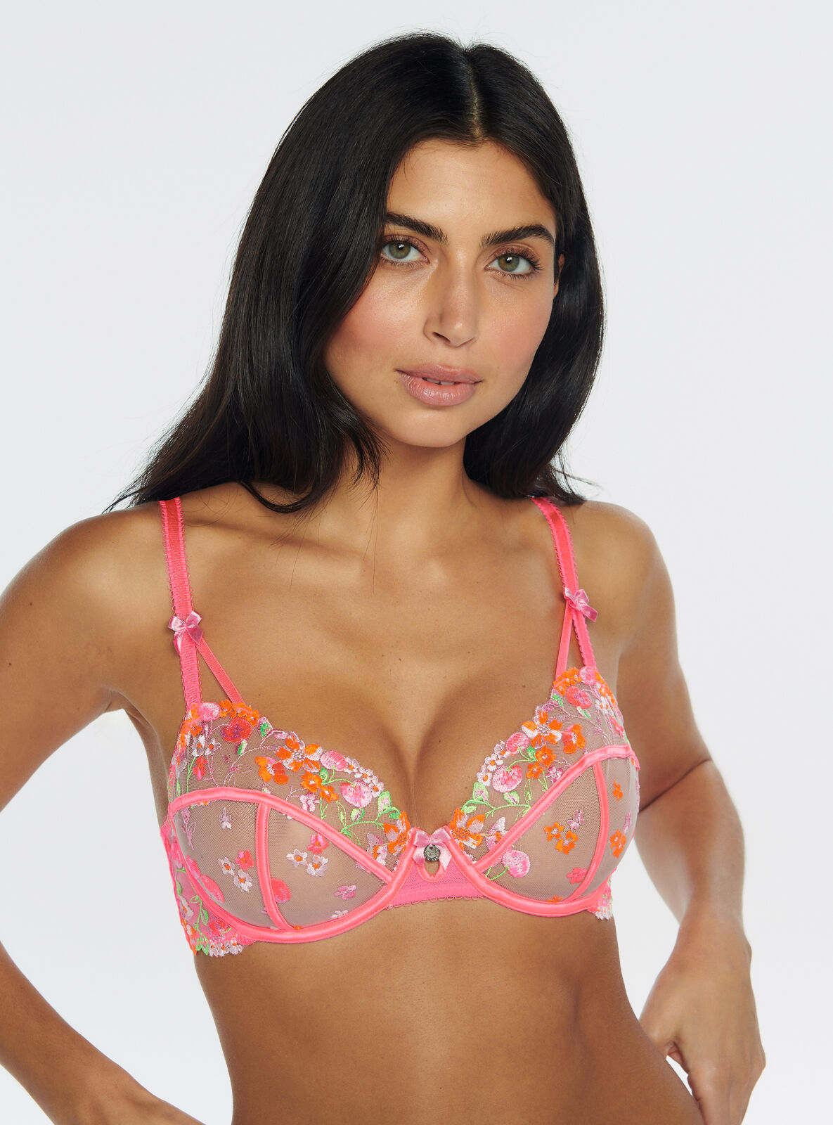Marisol balconette bra | Pink Mix | Boux Avenue USA