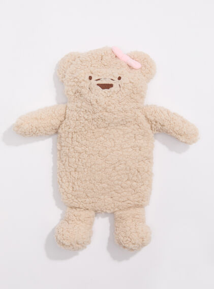 Teddy bear hot water bottle