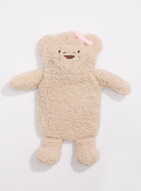 Teddy bear hot water bottle