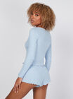 Dreamer spot cotton top and shorts set