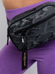 Boux Sport camo print bum bag