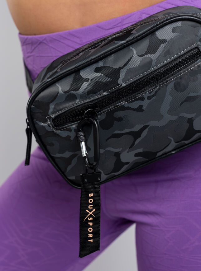 Boux Sport camo print bum bag