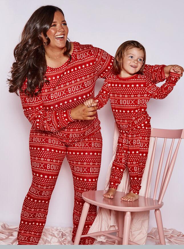 Mini Boux fairisle twosie pyjamas