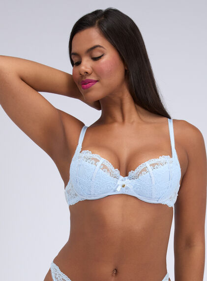 Skye lace balconette bra