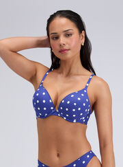 Hydra super push up plunge bikini top