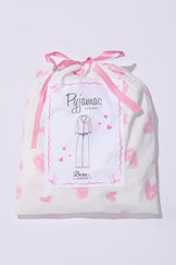 Love clouds fleece pyjamas in a bag