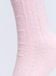 Super soft heart fluffy ankle socks