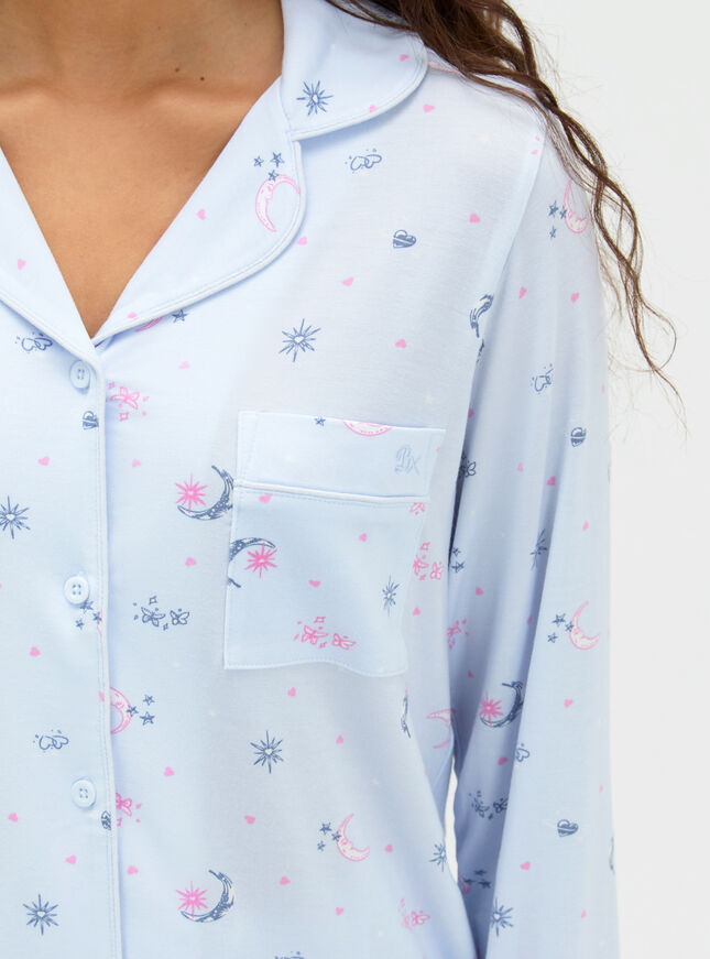 Moon & stars modal short pyjama set