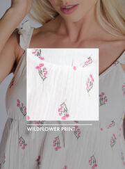 Wildflower cotton cami short pyjama set