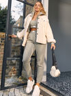 Boux lounge teddy cross-body bag
