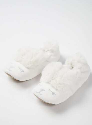 Bunny pump slippers