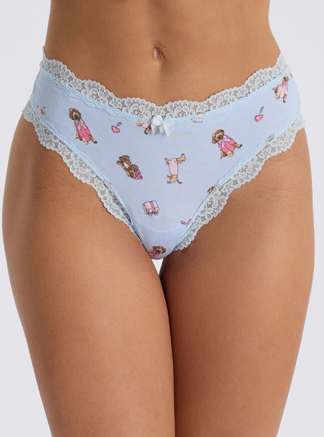 3 pack Tatiana print brazilian knickers
