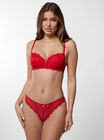 Leah lace balconette bra