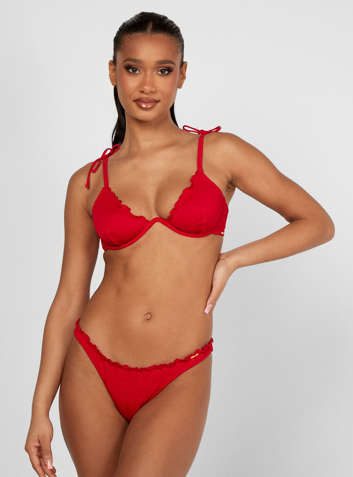 Boux avenue saba bikini top and high waisted briefs sale