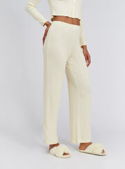 Pointelle pyjama trousers