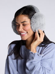 Fluffy oversized earmuffs