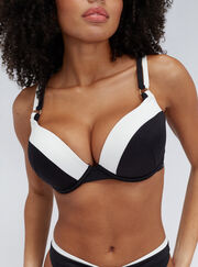 Agadir push up bikini top