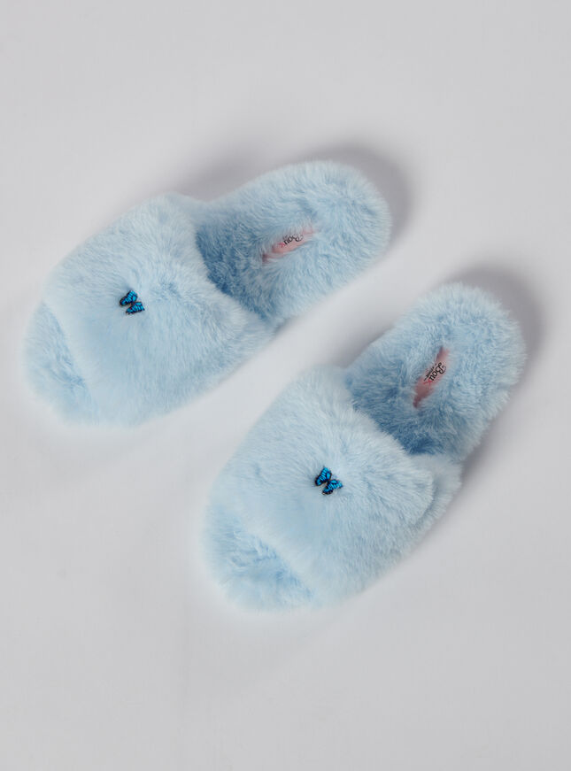 Butterfly slider slippers