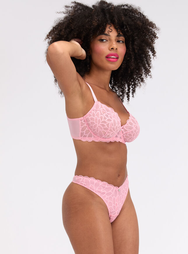 Eden lace thong