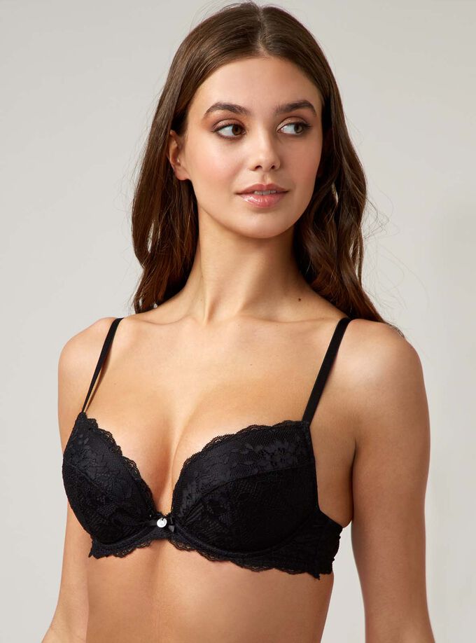 Mollie lace plunge bra