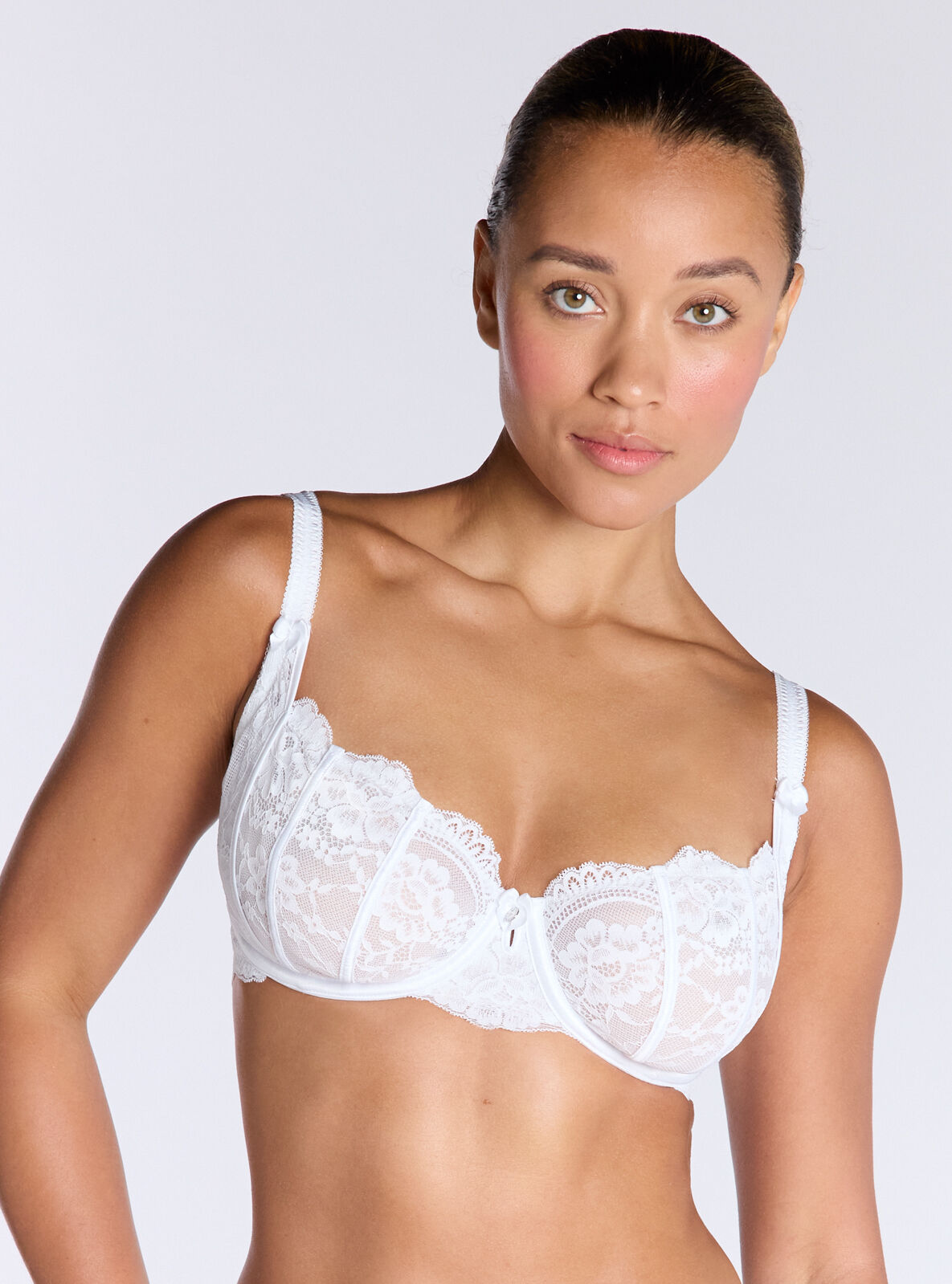 Boux Avenue Balconette Bra Women's Jasmine Floral Lace Ladies Sexy Lingerie-image