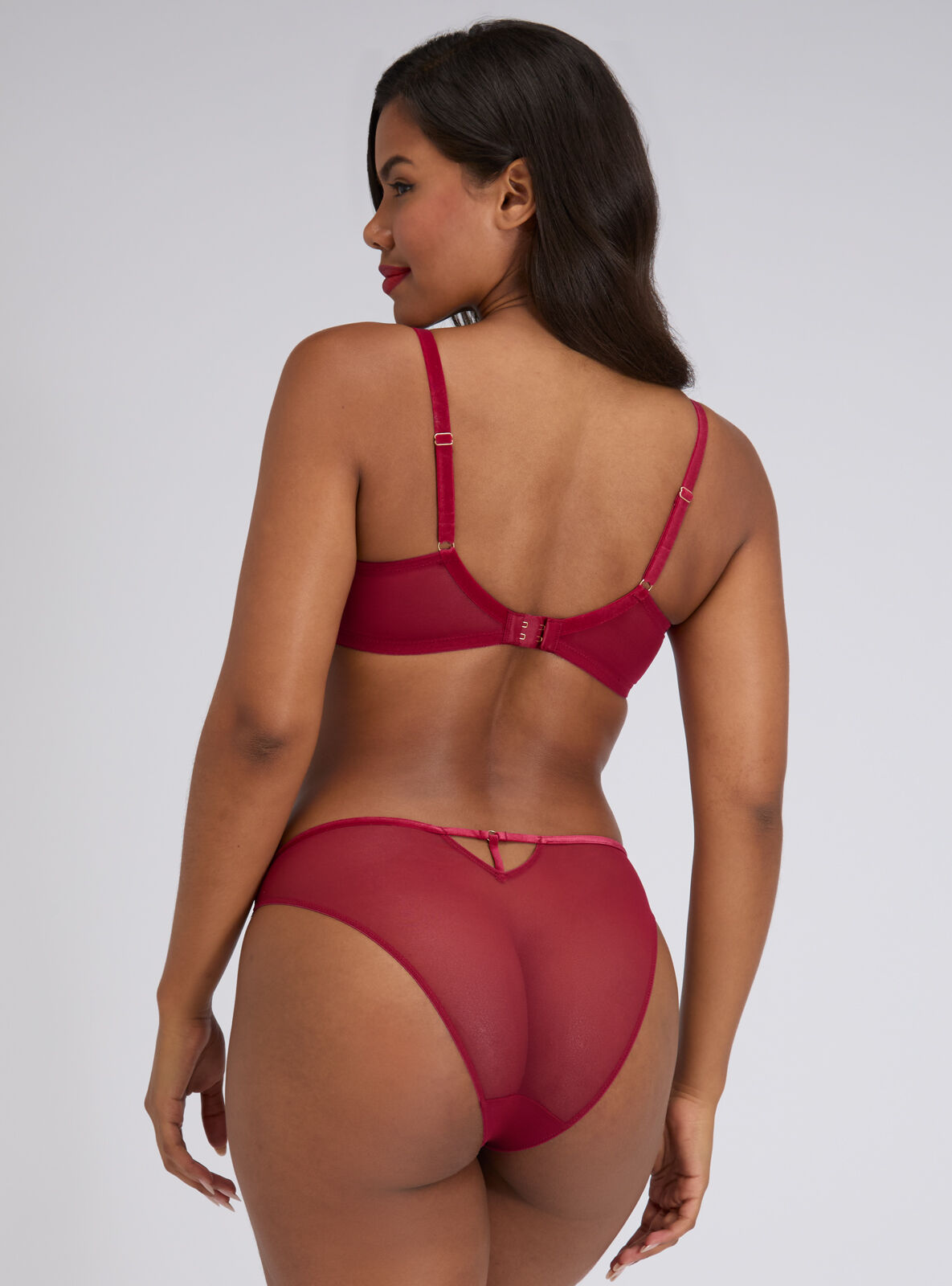 Boux Avenue Balconette Bra Demi Women's Embroidered Padded Ladies Sexy Lingerie-image