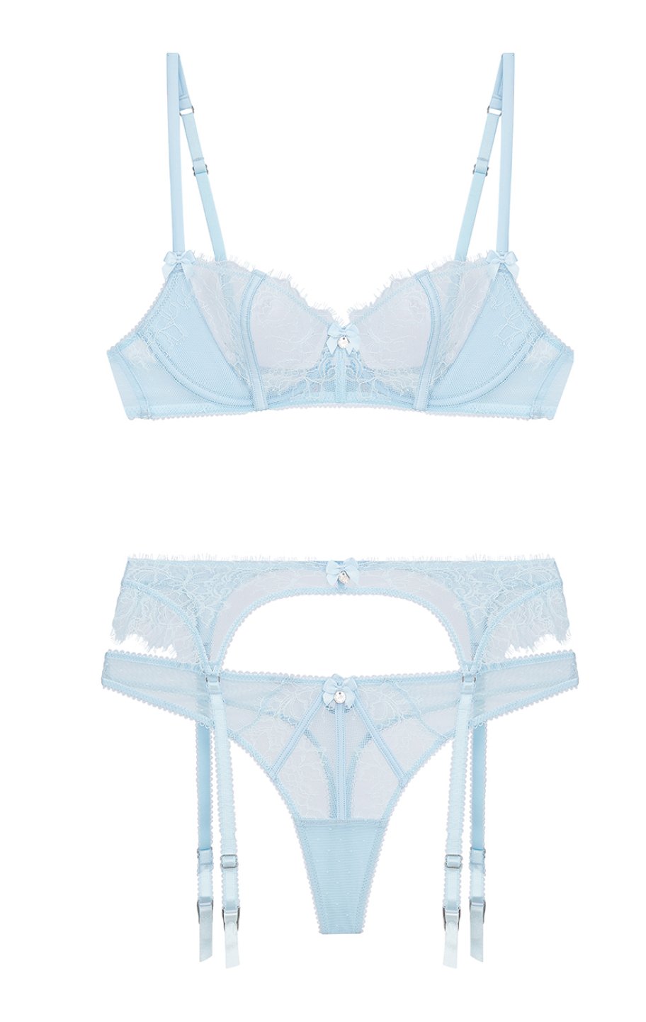 Blue Lingerie Set