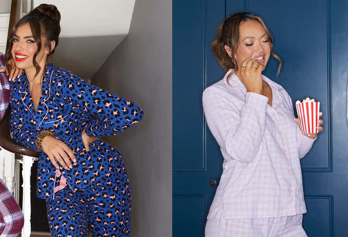 girls' night in pyjamas