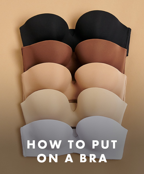 How to put on a bra