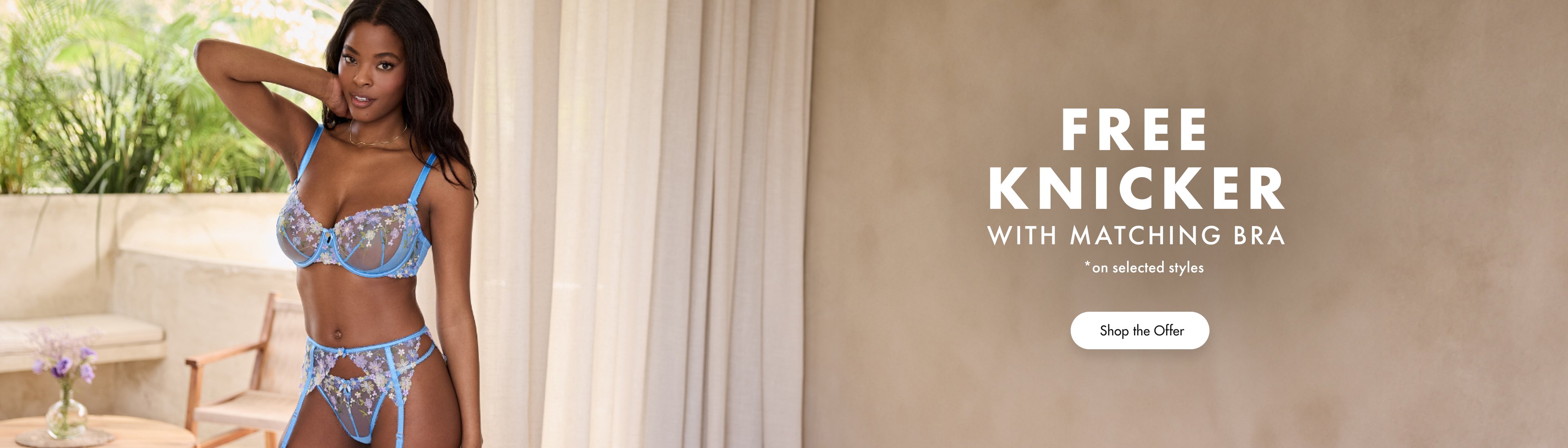 Free Knicker. Shop Now
