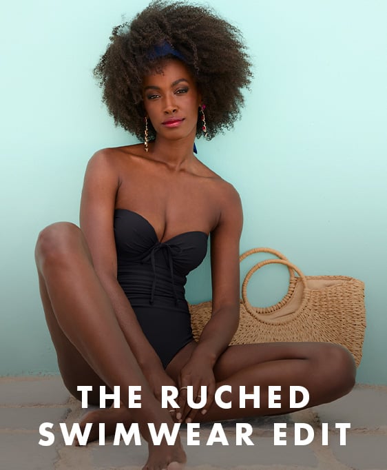 Ruched Swimwear Edit