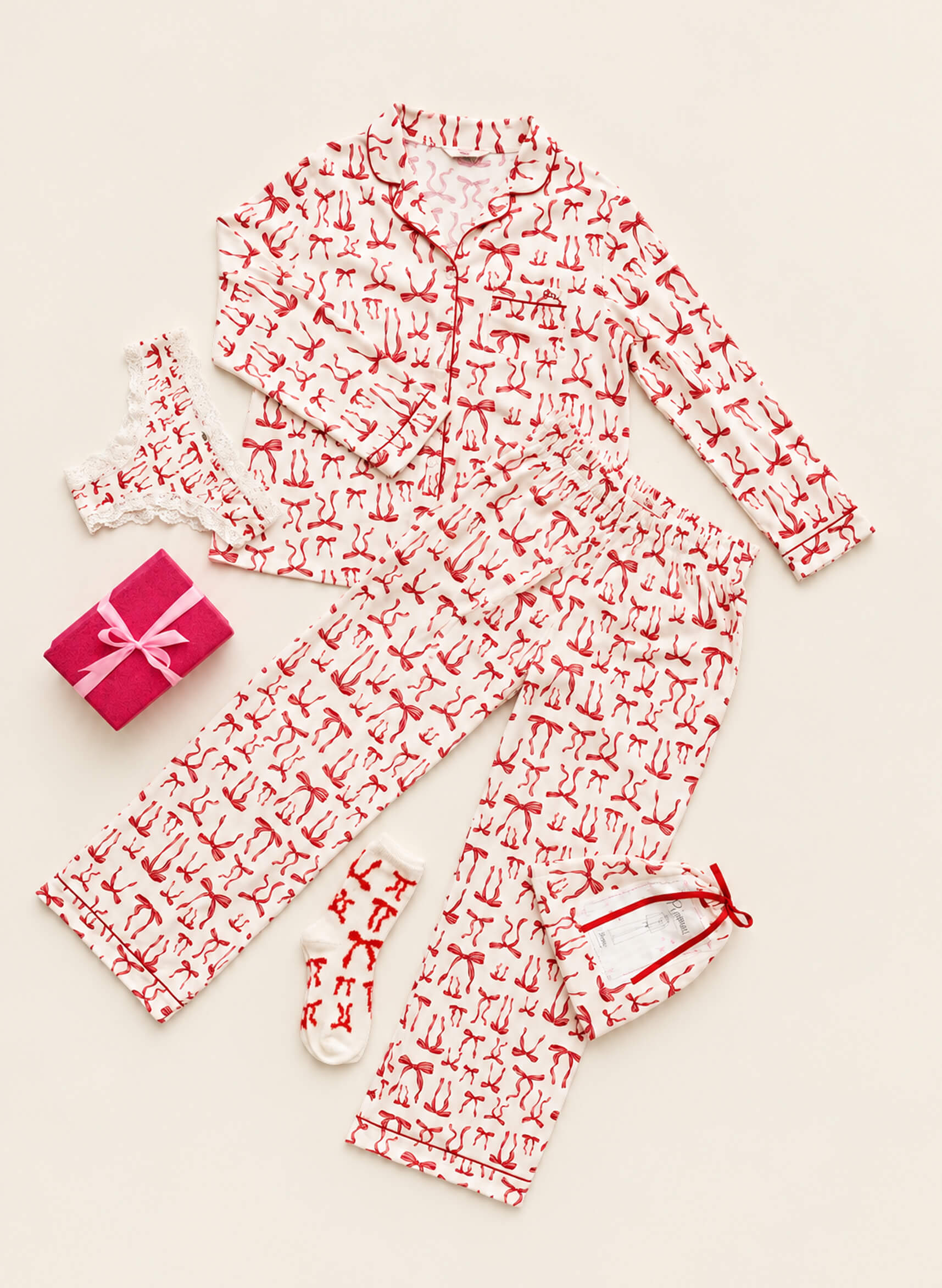 Flutter Bow Nightwear Sets