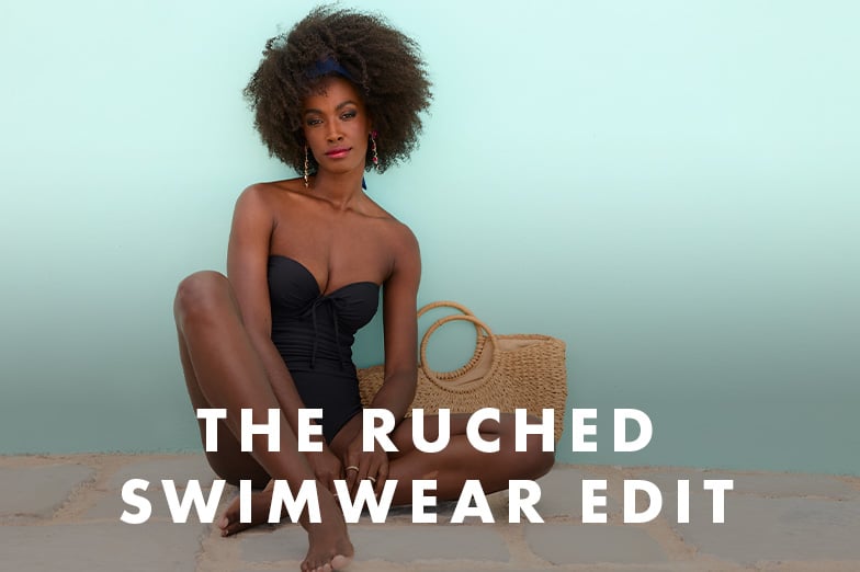 Ruched Swimwear Edit