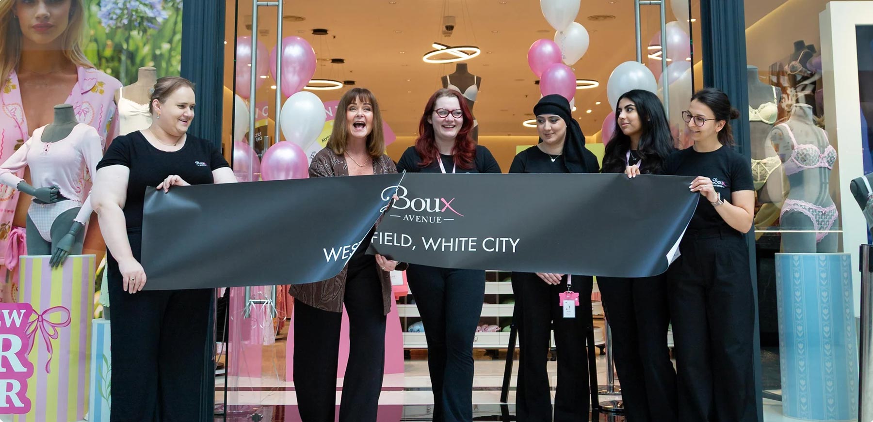 Boux Avenue team members in store