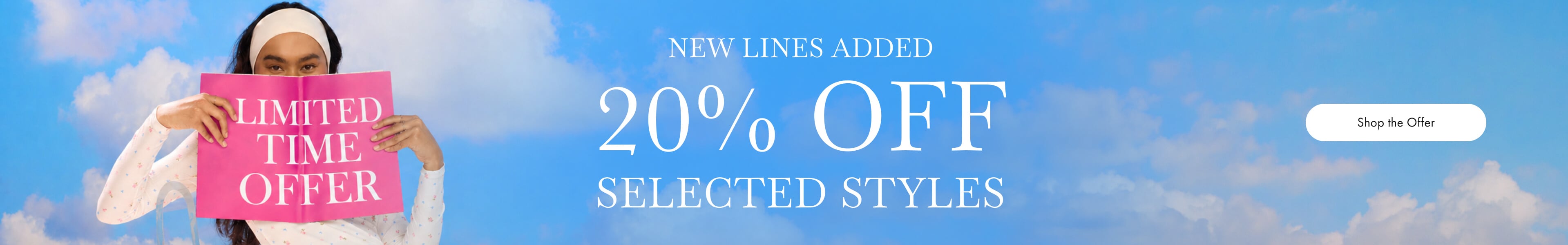 20% Off Shop Now