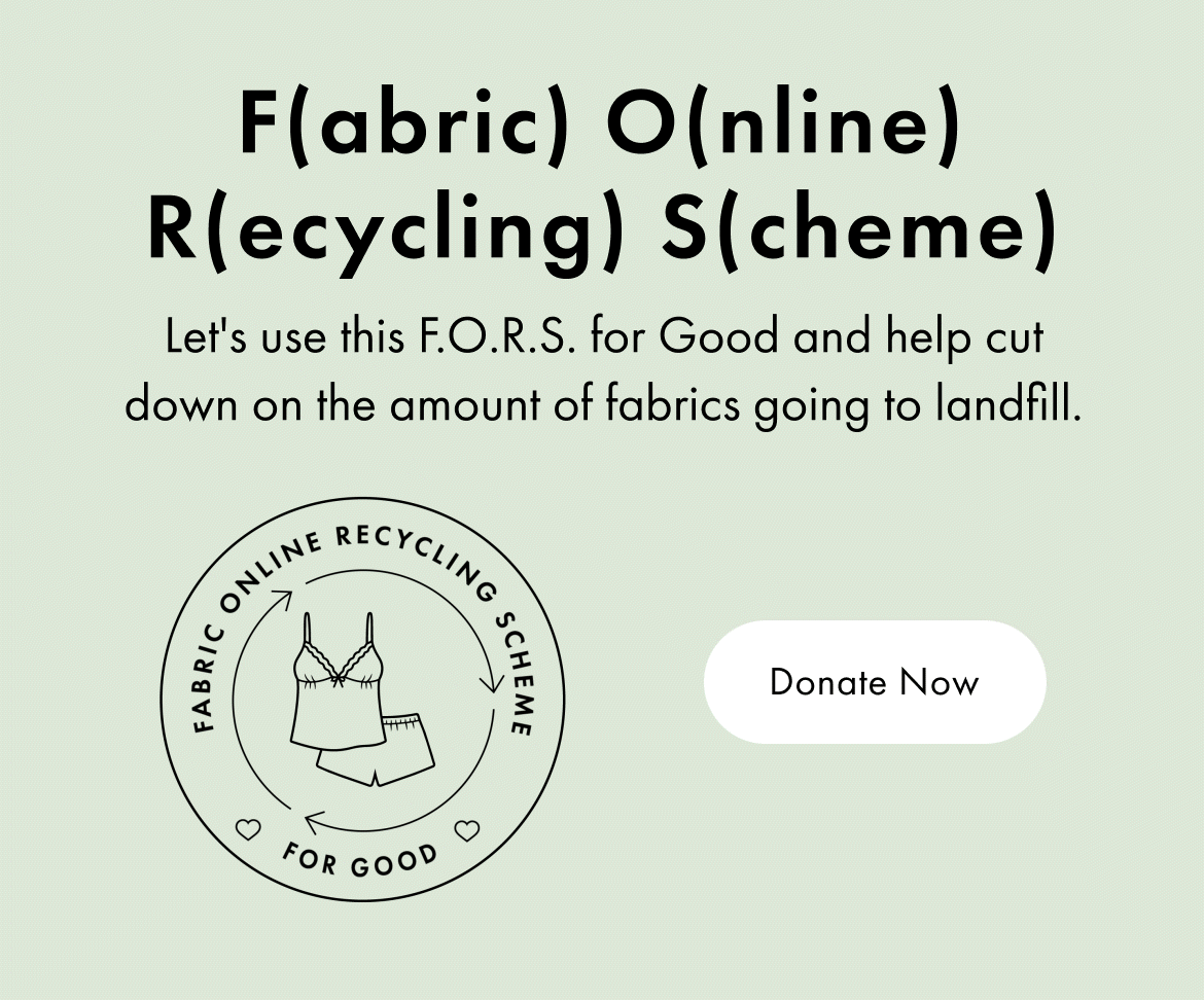 Fabric Online Recycling Scheme- Donate Today