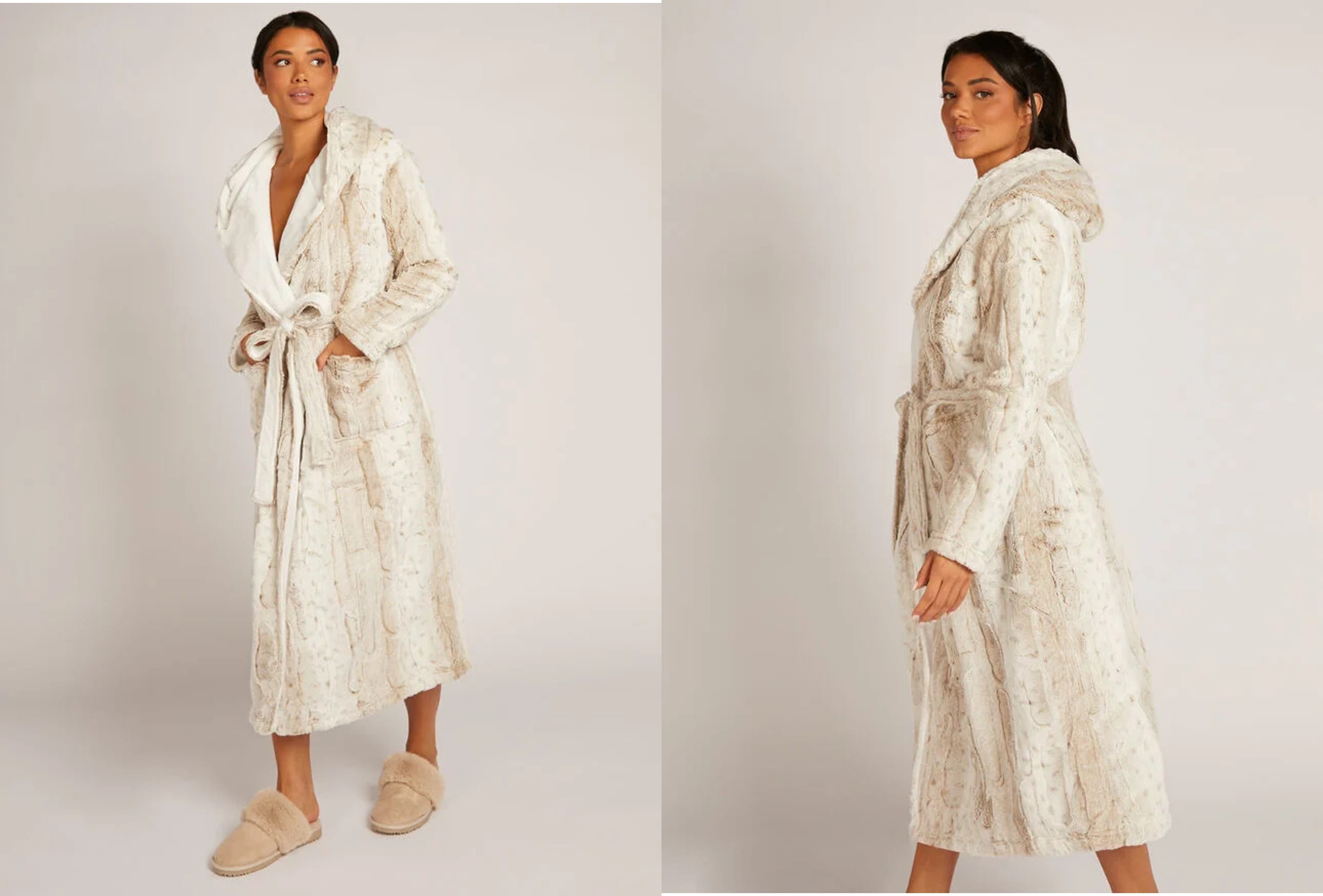 Winter Thermal Hooded Fleece Bathrobe For Men And Women Extra Long, Thick,  And Flannel Luxury Kimono Dressing Gown For Warmth And Style From Yuhuicuo,  $57.85 | DHgate.Com