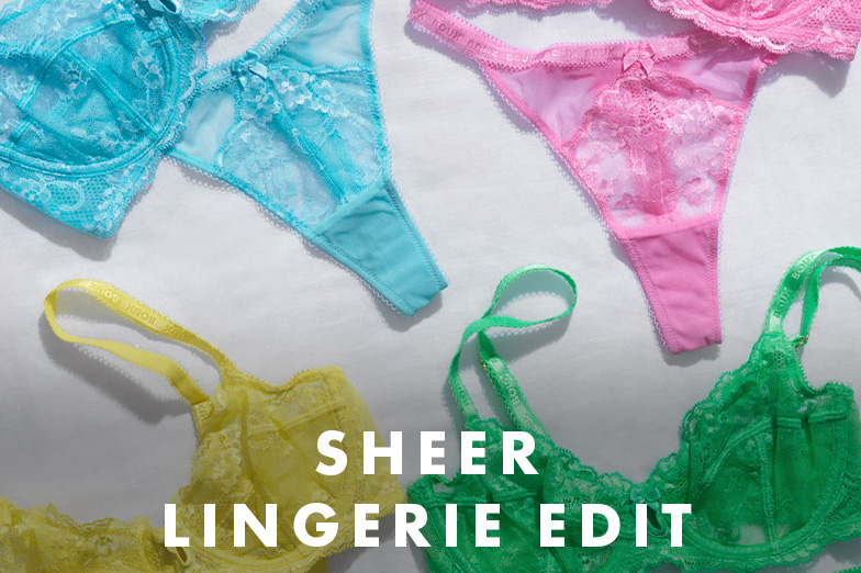 Sheer Lingerie Edit