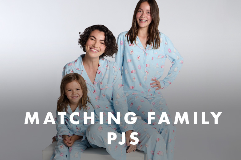 Matching family pyjamas