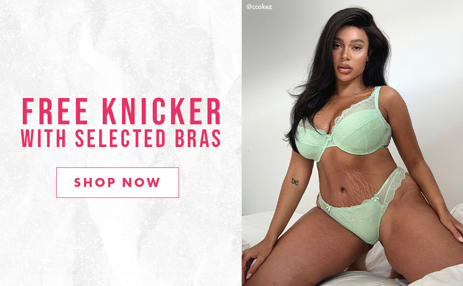 Free knicker with selected bras