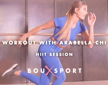 hiit session with Arabella Chi