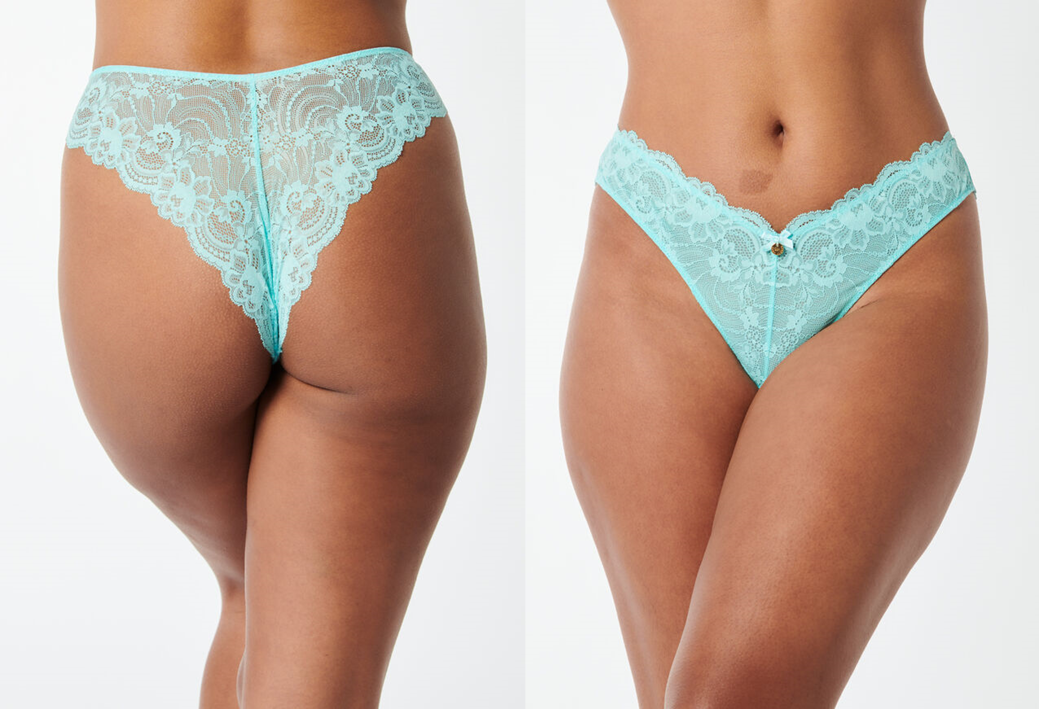 Connon Types Of Knickers For Ladies Turquoise Knickers High Leg